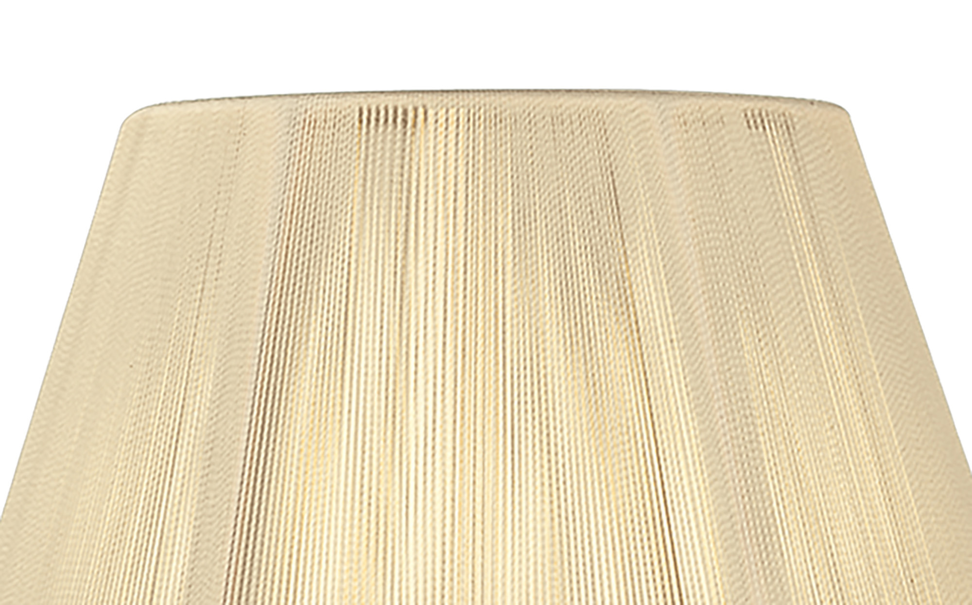 Silk 40cm String Shade Ivory Cream MS045  Mantra Fusion Silk String Shades